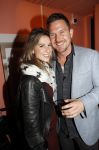 Amsterdam 14 november 2017
Presentatie Linda Man met Linda de Mol en Johnny de Mol in de bijlmerbajes. Johnny met zijn zwangere vriendin Anouk v Schie