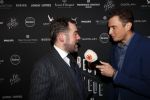 Amsterdam 16 november 2017
Esquire best geklede man van Nederland verkiezing in hotel Krasnapolsky. Winnaar Klaas Dijkhoff met Mark Labrand