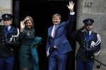 Amsterdam 6 december 2017 
Prins Claus prijzen in paleis op de dam. Koningin Maxima en Koning Willem Alexander