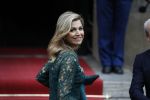 Amsterdam 6 december 2017 
Prins Claus prijzen in paleis op de dam. Koningin Maxima en Koning Willem Alexander