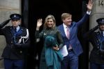 Amsterdam 6 december 2017 
Prins Claus prijzen in paleis op de dam. Koningin Maxima en Koning Willem Alexander