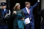 Amsterdam 6 december 2017 
Prins Claus prijzen in paleis op de dam. Koningin Maxima en Koning Willem Alexander