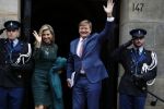 Amsterdam 6 december 2017 
Prins Claus prijzen in paleis op de dam. Koningin Maxima en Koning Willem Alexander