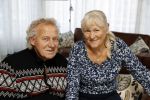 Harderwijk 12 december 2017
Koos en Joke Alberts in hun nieuwe appartement/huis