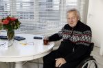 Harderwijk 12 december 2017
Koos en Joke Alberts in hun nieuwe appartement/huis