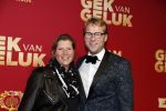 Amsterdam 27 november 2017
Premiere gek van geluk in Tuschinski.  Leo Alkemade met partner Margriet Baalmann