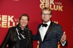 Amsterdam 27 november 2017
Premiere gek van geluk in Tuschinski.  Leo Alkemade met partner Margriet Baalmann