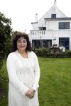 Hilversum 17 november 2017
Leonie Sazias in haar tuin
