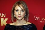 Amsterdam 27 november 2017
Premiere gek van geluk in Tuschinski. Loes Haverkort met partner