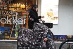 Amsterdam 14 november 2017 
Mari v d Ven op de fiets in amsterdam zuid