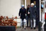 Maarssen 9 december 2017
Berend Boudewijn haalt zijn partrnber Martine Bijl op bij schoonheidssalon.