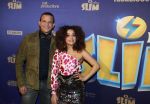 Amsterdam 3 december 2017
Premiere Familie Slim in Tuschinski.
Najib Amhali met Precious Bostelaar