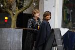 Amsterdam 21 november 2017 
Neelie Kroes en Sylvia Toth na een lunch in Amsterdam zuid.