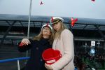 Amsterdam 1 december 2017
Wereld aidsdag met Nicolette Kluijver en Angela Groothuizen.
Ze varen met de pond achter Centraal Station naar de overkant van het IJ