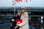 Amsterdam 1 december 2017
Wereld aidsdag met Nicolette Kluijver en Angela Groothuizen.
Ze varen met de pond achter Centraal Station naar de overkant van het IJ
