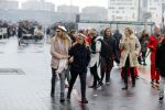 Amsterdam 1 december 2017
Wereld aidsdag met Nicolette Kluijver en Angela Groothuizen.
Ze varen met de pond achter Centraal Station naar de overkant van het IJ