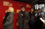 Amsterdam 27 november 2017
Premiere gek van geluk in Tuschinski.Owen Schumacher met zijn vrouw (links)