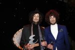 Amsterdam 16 november 2017
Esquire best geklede man van Nederland verkiezing in hotel Krasnapolsky. Arnout en Sander Brinks (Tangerine) (Best Geklede Band