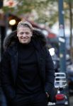 Amsterdam 22 november 2017 
Thomas Berge op straat in Amsterdam zuid