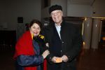 Amsterdam 1 december 2017 
Ballet voorstelling in de Stopera in Amsterdam. Moeder Yolanthe Cabau v Kasbergen met partner