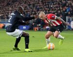 Eindhoven,24 November 2019
Kompetitie Seizoen 2018-2019 PSV-SC Heerenveen, eindstand 3-0
Angelino en Sherel Floranus