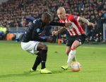 Eindhoven,24 November 2019
Kompetitie Seizoen 2018-2019 PSV-SC Heerenveen, eindstand 3-0
Angelino en Sherel Floranus