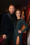 Rotterdam 2 december 2018
Anouk Maas met haar nieuwe vriend Michel Molder bij premiere Addams Family in Nieuwe Luxor.