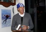 Puttershoek 8 december 2018
Presentatie boek Kees Verkerk. Ard Schenk en zijn vrouw krijgen allebei het eerste boek overhandigd.