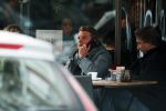 Amsterdam 22 november 2018
Bart Willemsen ( vriend Sylvie meis) op terras en straat in Amsterdam zuid.