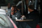 Amsterdam 22 november 2018
Bart Willemsen ( vriend Sylvie meis) op terras en straat in Amsterdam zuid.