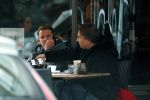 Amsterdam 22 november 2018
Bart Willemsen ( vriend Sylvie meis) op terras en straat in Amsterdam zuid.