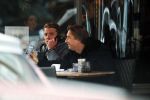 Amsterdam 22 november 2018
Bart Willemsen ( vriend Sylvie meis) op terras en straat in Amsterdam zuid.