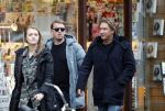 Amsterdam 22 november 2018
Bart Willemsen ( vriend Sylvie meis) op terras en straat in Amsterdam zuid.
