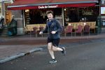 Amsterdam 17 december 2018
Beau v Erven Dorens hard lopend in het centrum van Amsterdam.