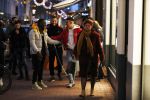 Amsterdam 23 november 2018
Rapper Boef en Frenna op de pc hooftstraat. Boef loopt met krukken en kwam met zijn Rolls Royce.