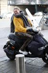 Amsterdam 11 december 2018
Britt Scholte op haar scooter