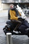 Amsterdam 11 december 2018
Britt Scholte op haar scooter