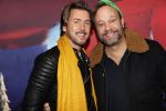 Amsterdam 24 november 2018
Carlo Boszhard en zijn vriend Herald op weg naar de premiere van de Grinch.