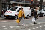 Amsterdam, 16 November 2018 Ans Markus op de PC HooftstraatConnie Witteman met Constanza Breukhoven op de PC Hoofstraat