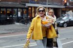 Amsterdam, 16 November 2018 Ans Markus op de PC HooftstraatConnie Witteman met Constanza Breukhoven op de PC Hoofstraat