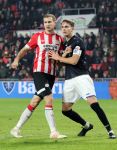Eindhoven,24 November 2019
Kompetitie Seizoen 2018-2019 PSV-SC Heerenveen, eindstand 3-0
Daniel Schwaab Daniel Hoegh en Sam Lammers