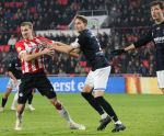Eindhoven,24 November 2019
Kompetitie Seizoen 2018-2019 PSV-SC Heerenveen, eindstand 3-0
Daniel Schwaab Daniel Hoegh en Sam Lammers