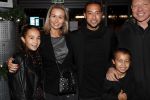 Amsterdam 11 december 2018
Modeshow en feest Nikkie Plessen met heel veel artiesten in AFAS live. Denny Landzaat met vrouw kinderen en