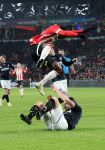 Eindhoven,24 November 2019
Kompetitie Seizoen 2018-2019 PSV-SC Heerenveen, eindstand 3-0
Denzel Dumfries