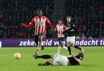Eindhoven,24 November 2019
Kompetitie Seizoen 2018-2019 PSV-SC Heerenveen, eindstand 3-0
Denzel Dumfries