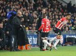 Eindhoven,24 November 2019
Kompetitie Seizoen 2018-2019 PSV-SC Heerenveen, eindstand 3-0
Doneyll Malen