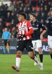 Eindhoven,24 November 2019
Kompetitie Seizoen 2018-2019 PSV-SC Heerenveen, eindstand 3-0
Doneyll Malen