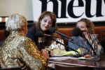 Den Haag 3 december 2018
Erica Terpstra bij het libelle nieuwscafe in Dudok. Ebru Umar