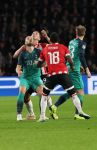 Eindhoven, 24 Oktober 2018 PSV-Tottemham Hotspur.
Duel in de voorronde Champions League, eindstand 2-2.
Eric Dier en Pablo Rosario