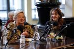 Den Haag 3 december 2018
Erica Terpstra bij het libelle nieuwscafe in Dudok. Ebru Umar